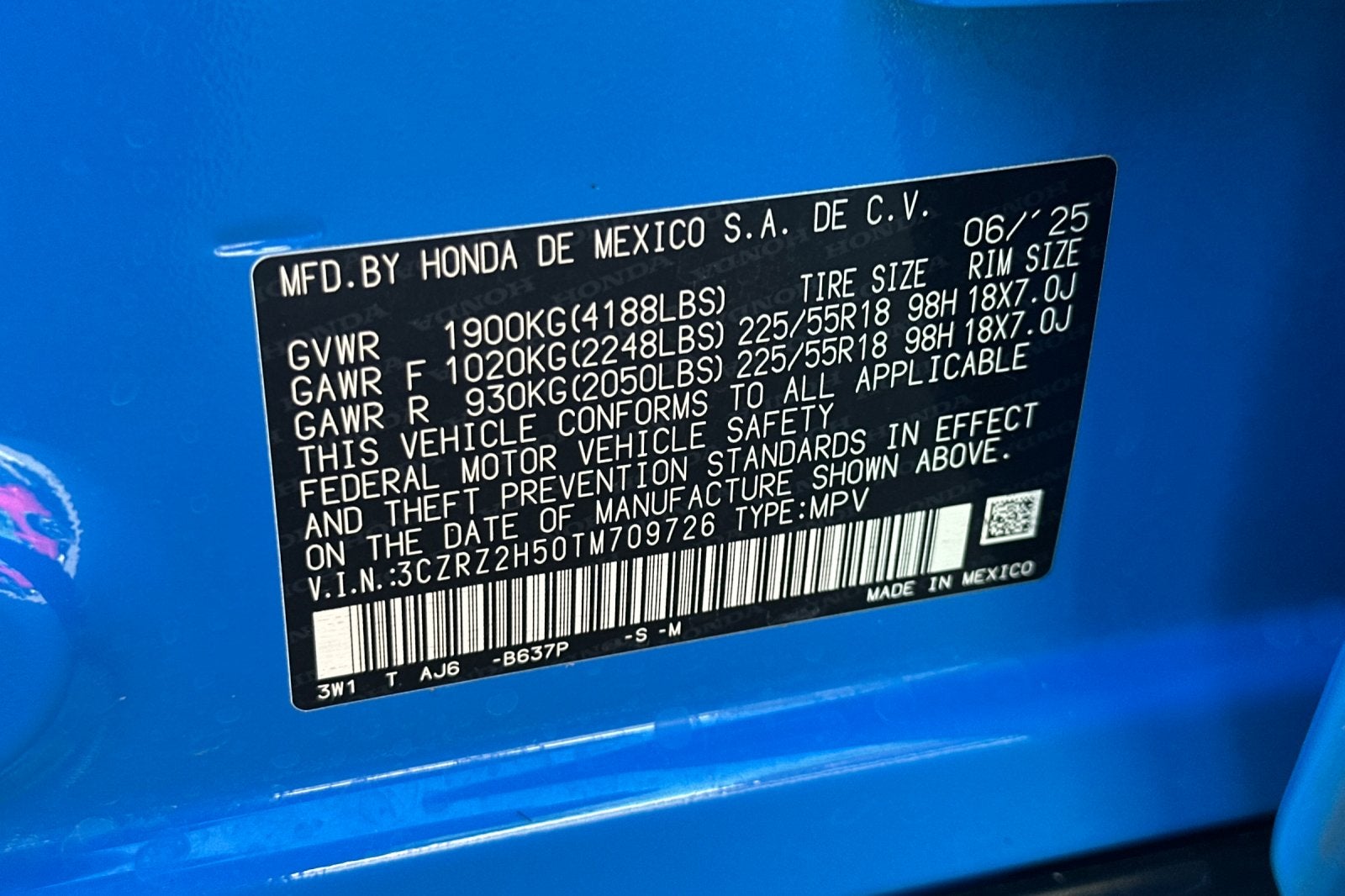 2026 Honda HR-V Sport
