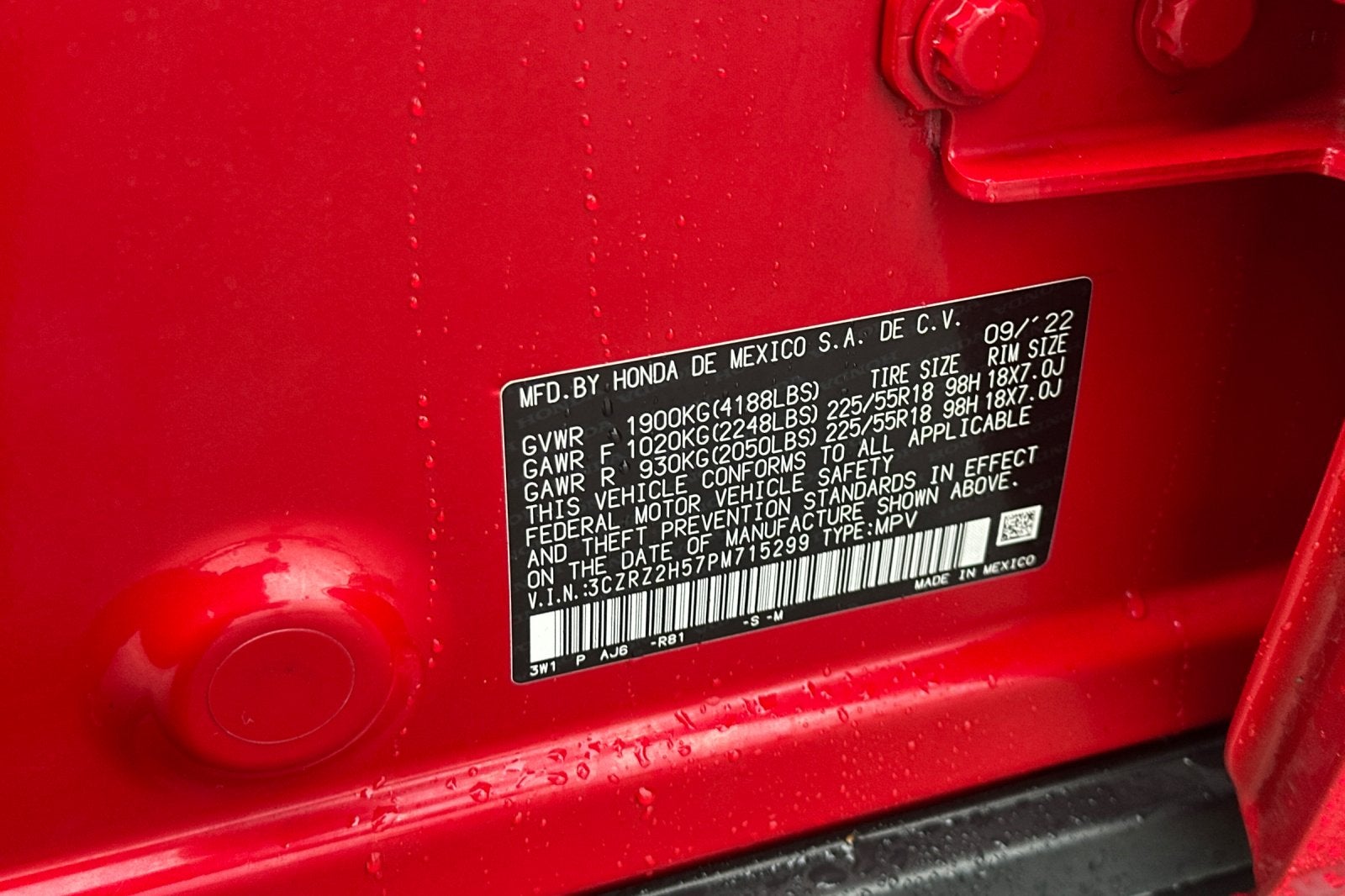 2023 Honda HR-V Sport