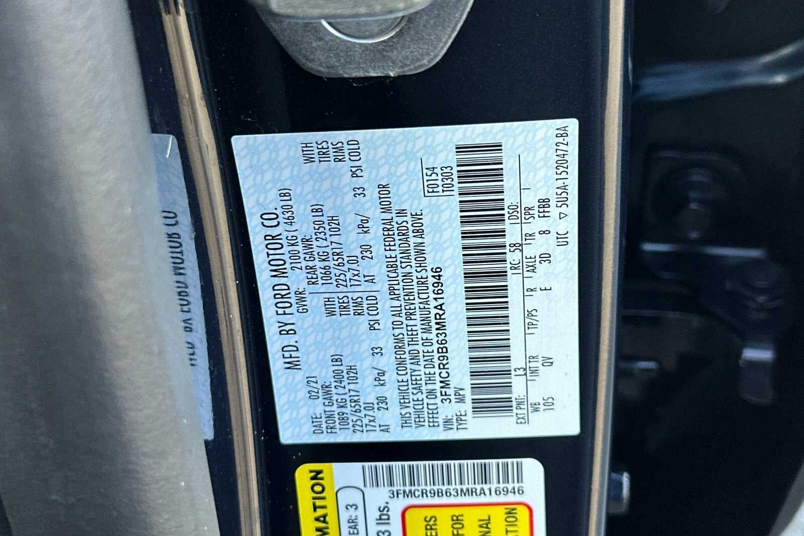 2021 Ford Bronco Sport Big Bend