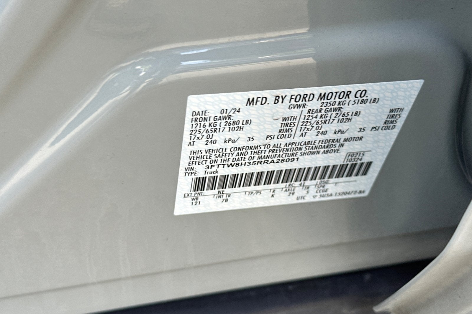 2024 Ford Maverick XLT