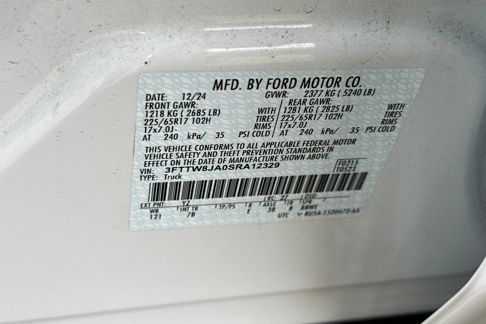 2025 Ford Maverick XLT