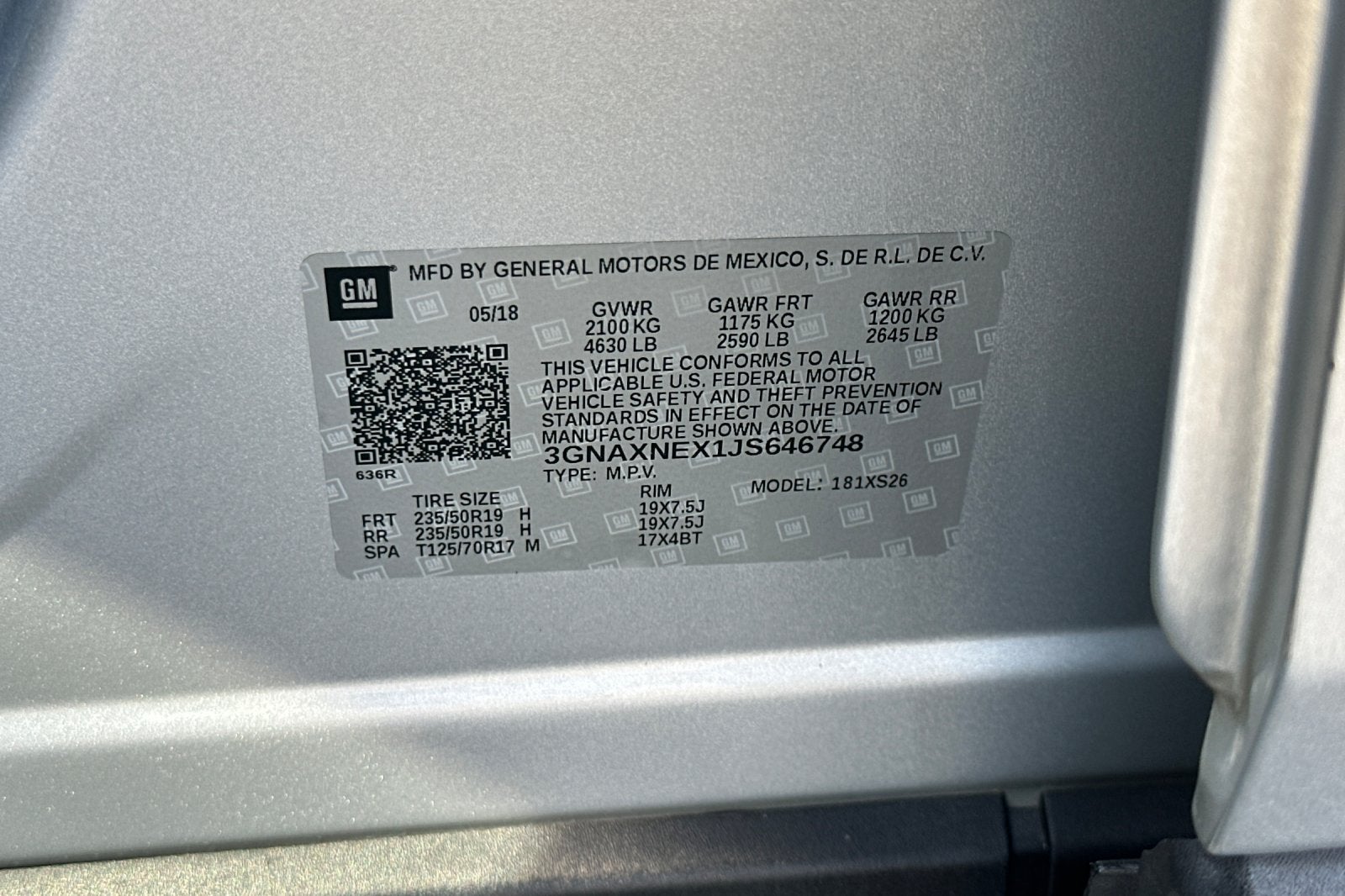 2018 Chevrolet Equinox Premier