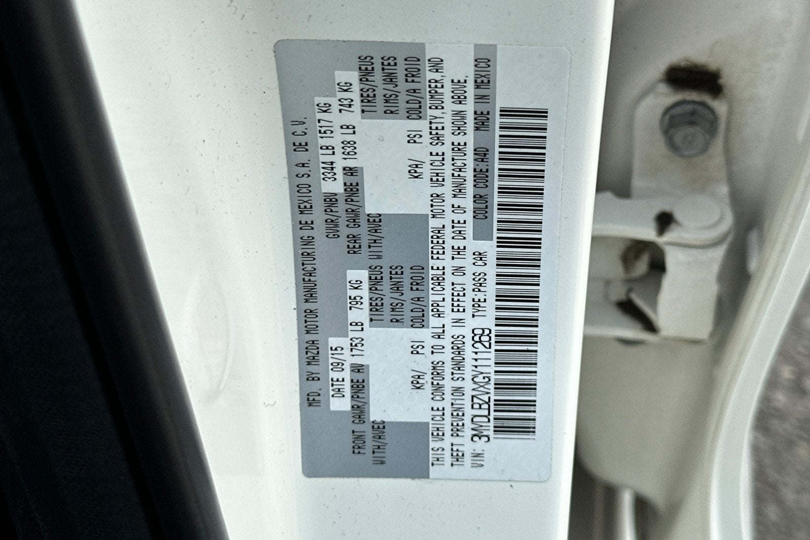 2016 Scion iA 4D Sedan