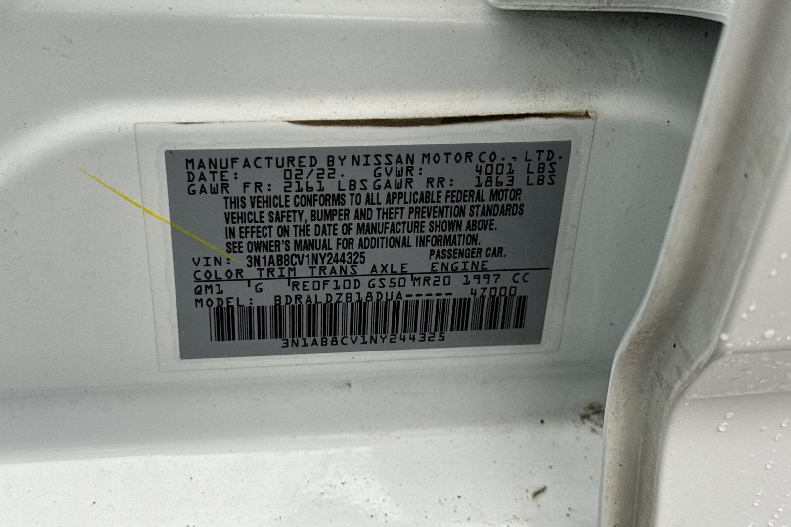 2022 Nissan Sentra SV