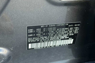 2022 Subaru Outback Premium