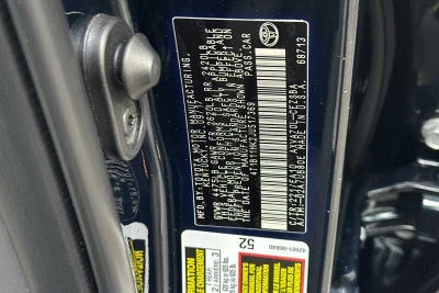 2018 Toyota Camry 2.5L SE