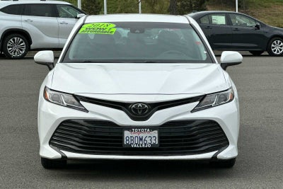 2018 Toyota Camry LE 4D Sedan