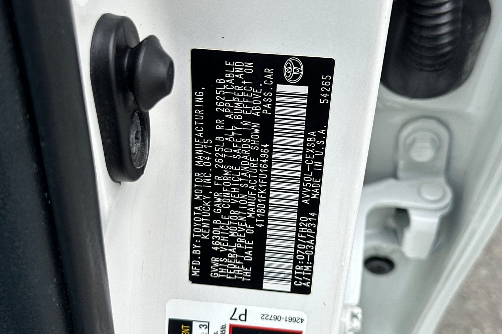 2015 Toyota Camry Hybrid Hybrid SE 4D Sedan