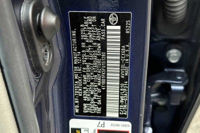 2015 Toyota Camry Hybrid Hybrid XLE 4D Sedan