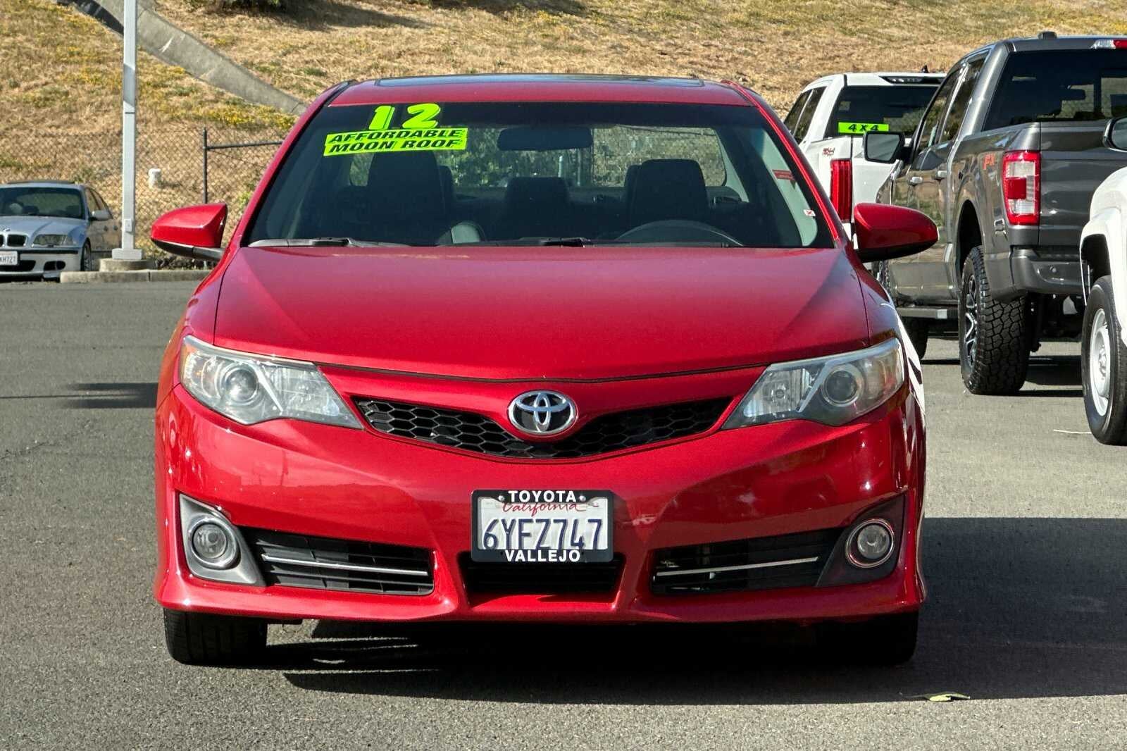 2012 Toyota Camry SE Limited Edition 4D Sedan