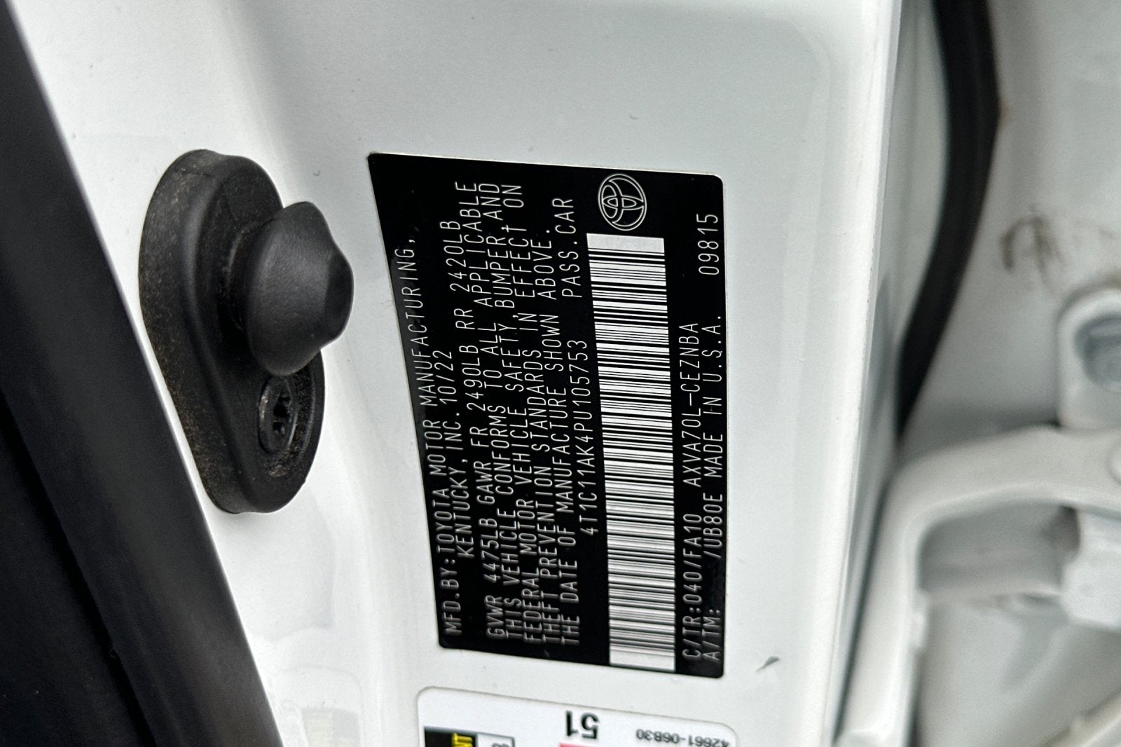 2023 Toyota Camry LE