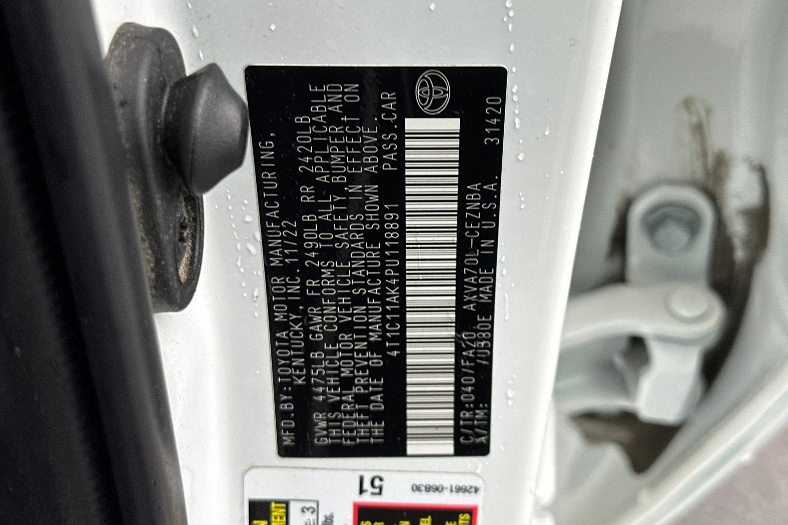 2023 Toyota Camry LE