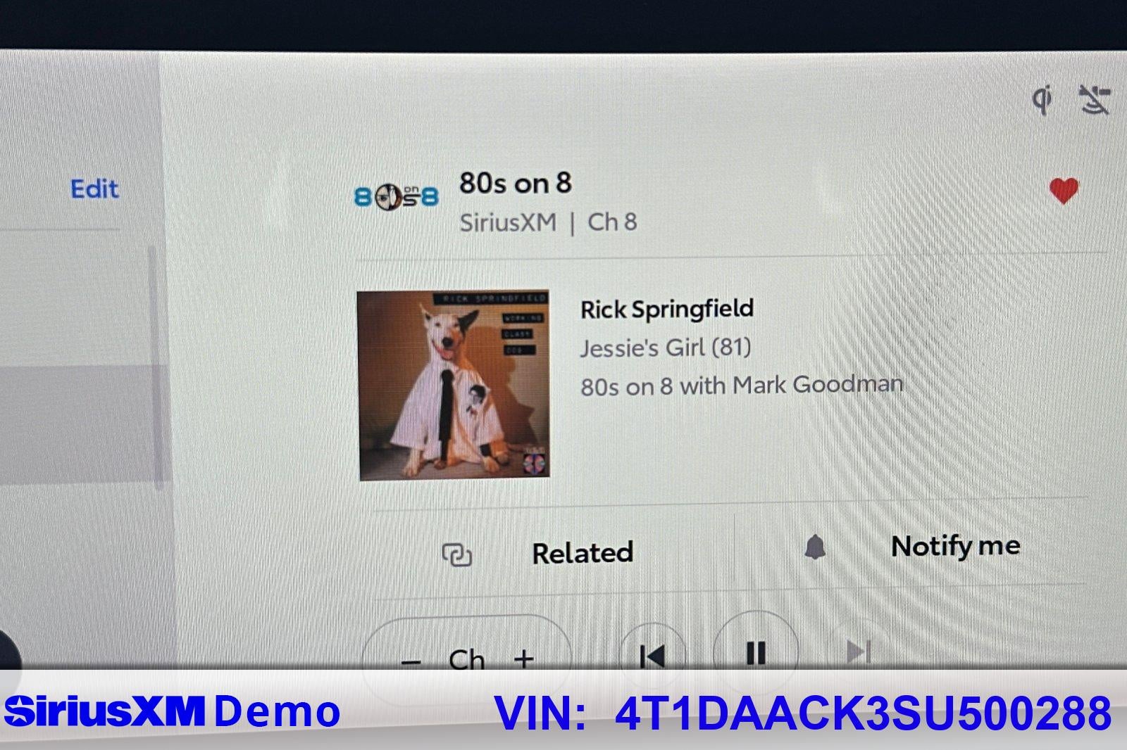 2025 Toyota Camry XSE 4D Sedan