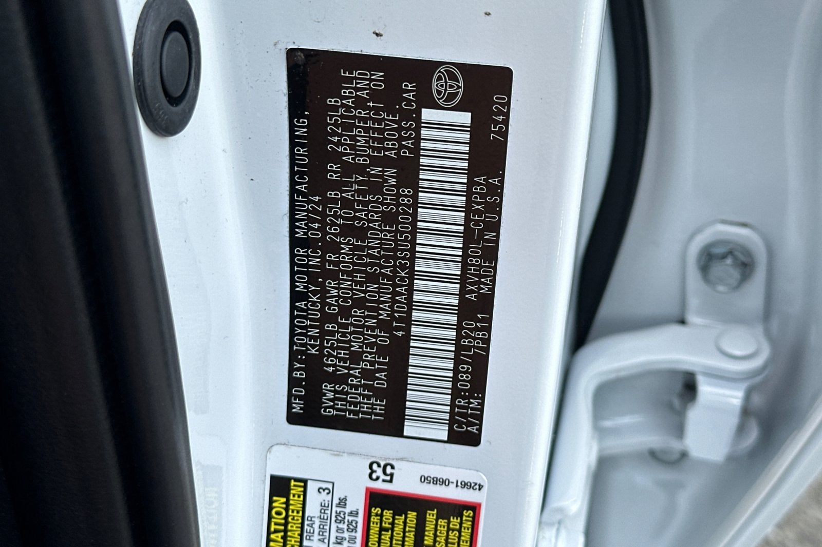 2025 Toyota Camry XSE 4D Sedan