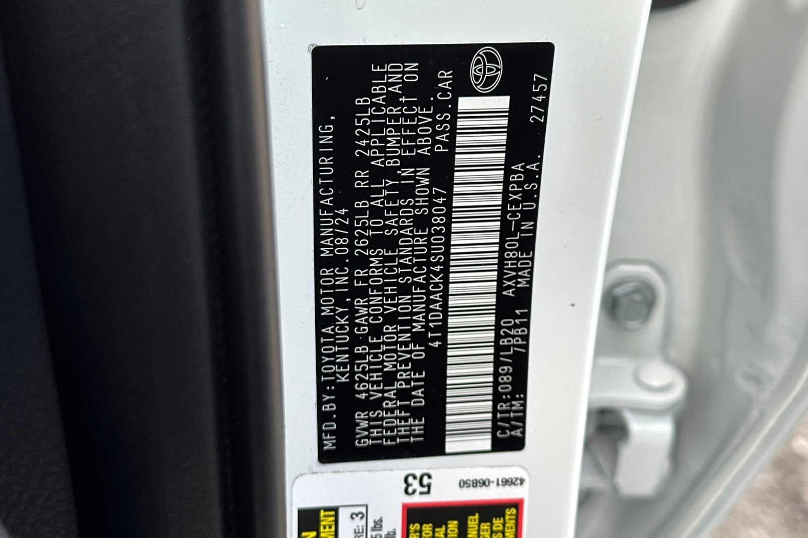 2025 Toyota Camry XSE 4D Sedan