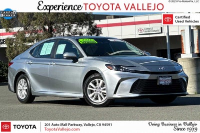 2025 Toyota Camry LE 4D Sedan