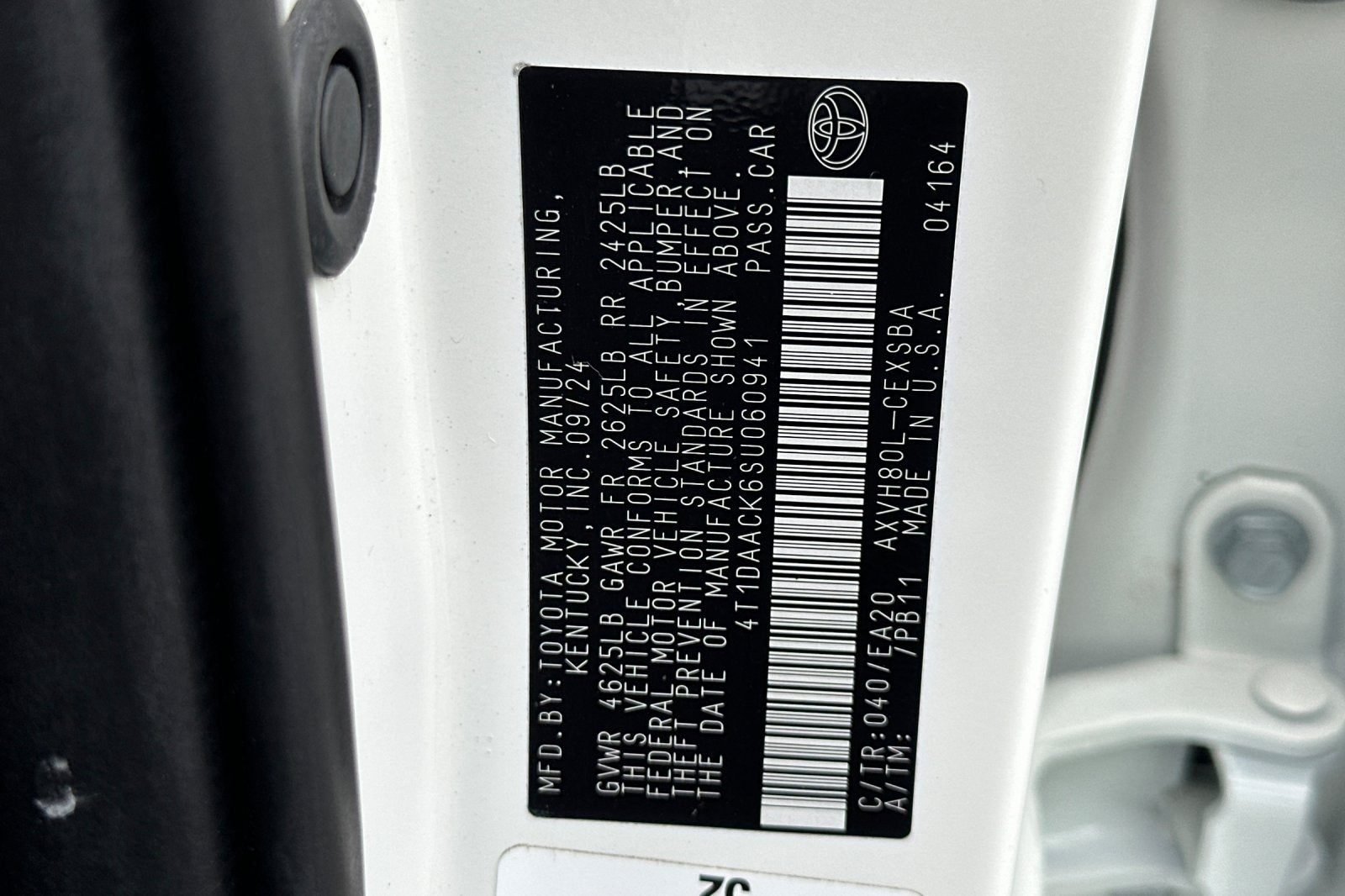 2025 Toyota Camry SE 4D Sedan