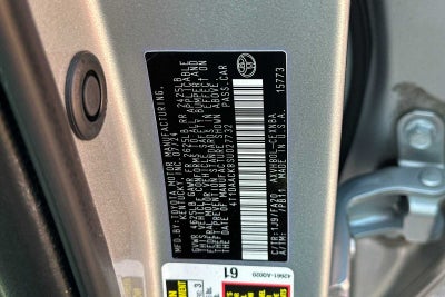 2025 Toyota Camry LE 4D Sedan