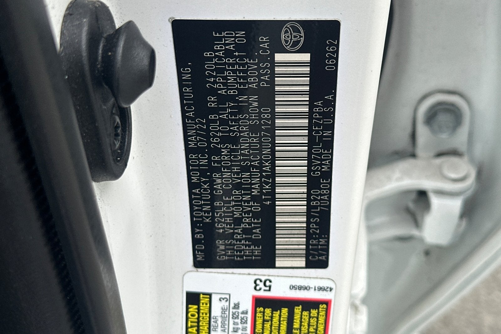 2022 Toyota Camry XSE V6 4D Sedan