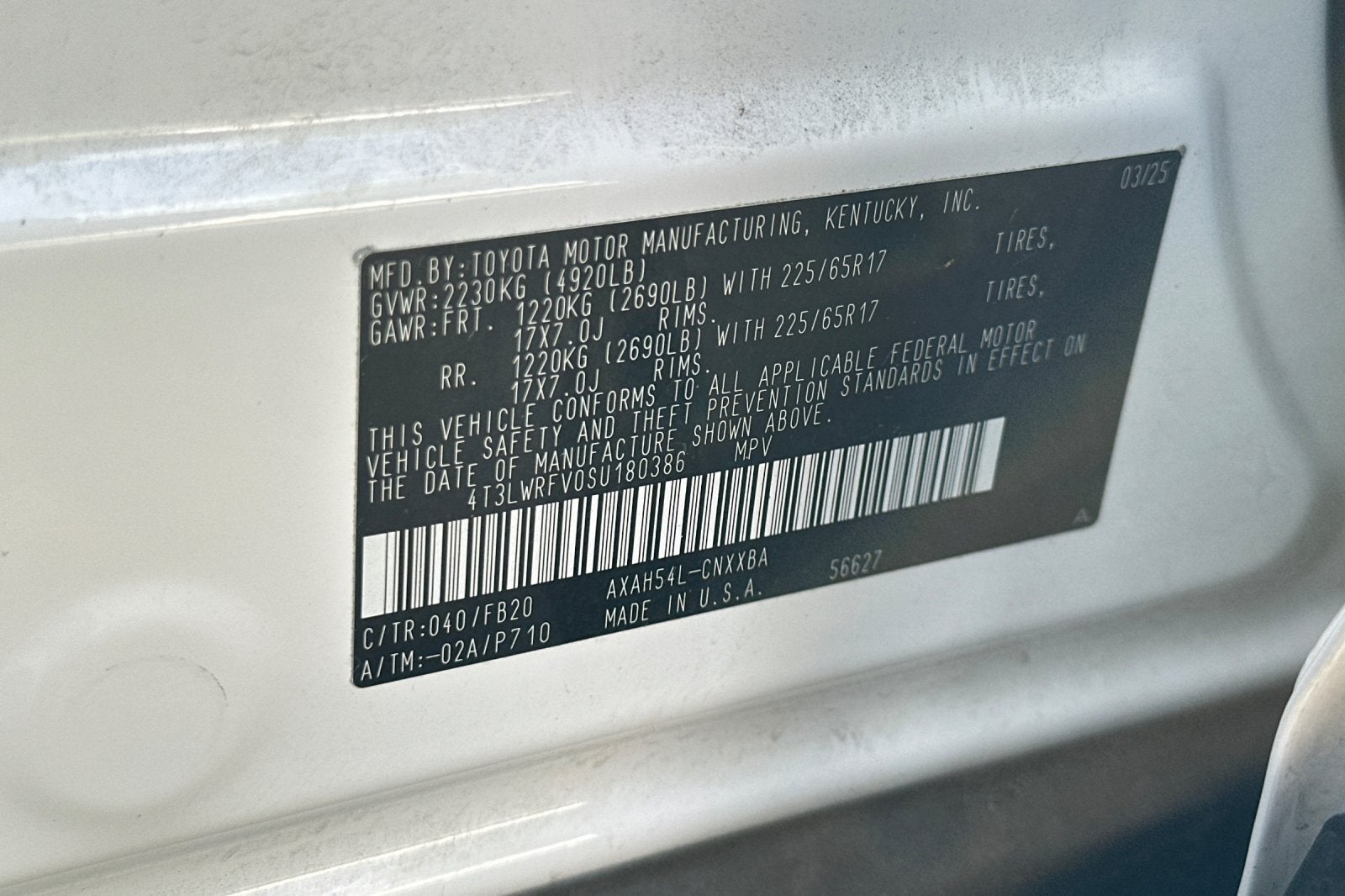 2025 Toyota RAV4 Hybrid LE