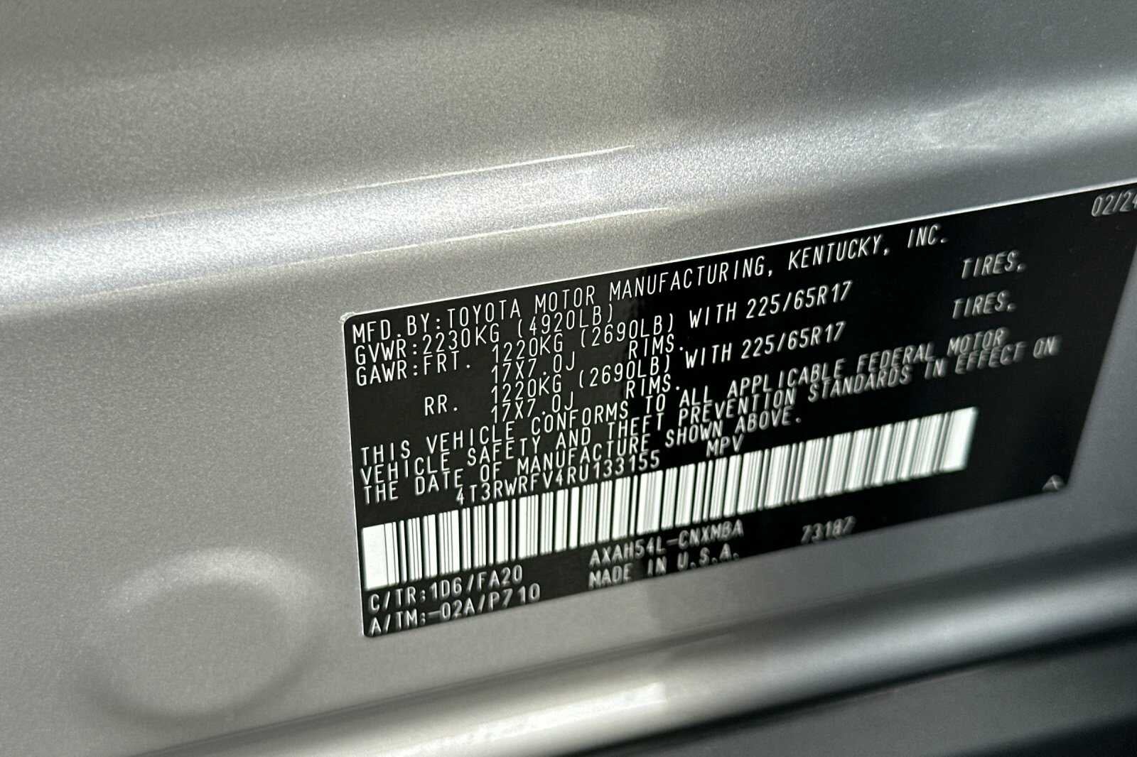 2024 Toyota RAV4 Hybrid XLE
