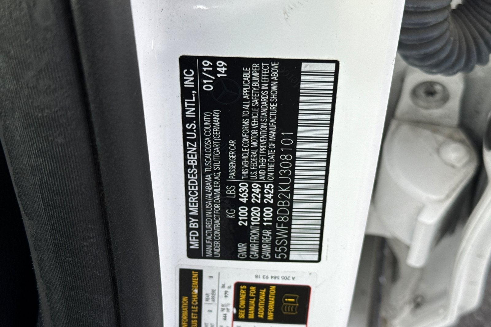 2019 Mercedes-Benz C-Class C 300