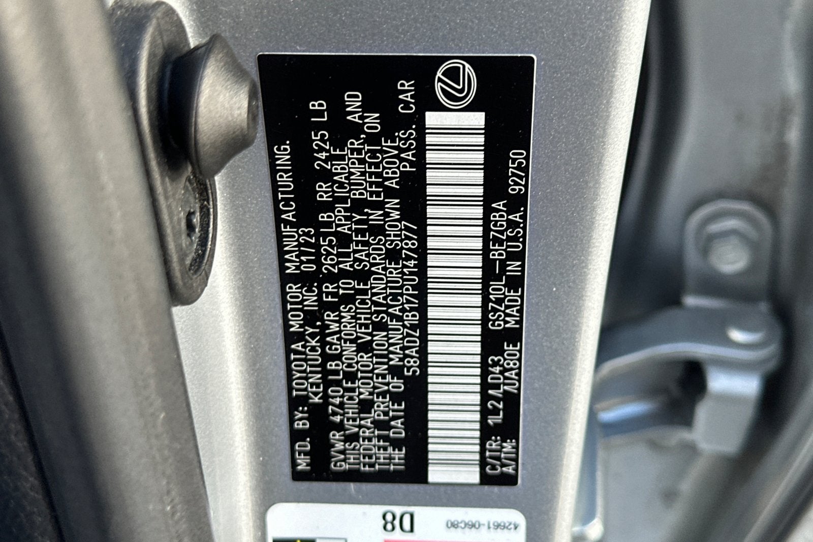 2023 Lexus ES ES 350