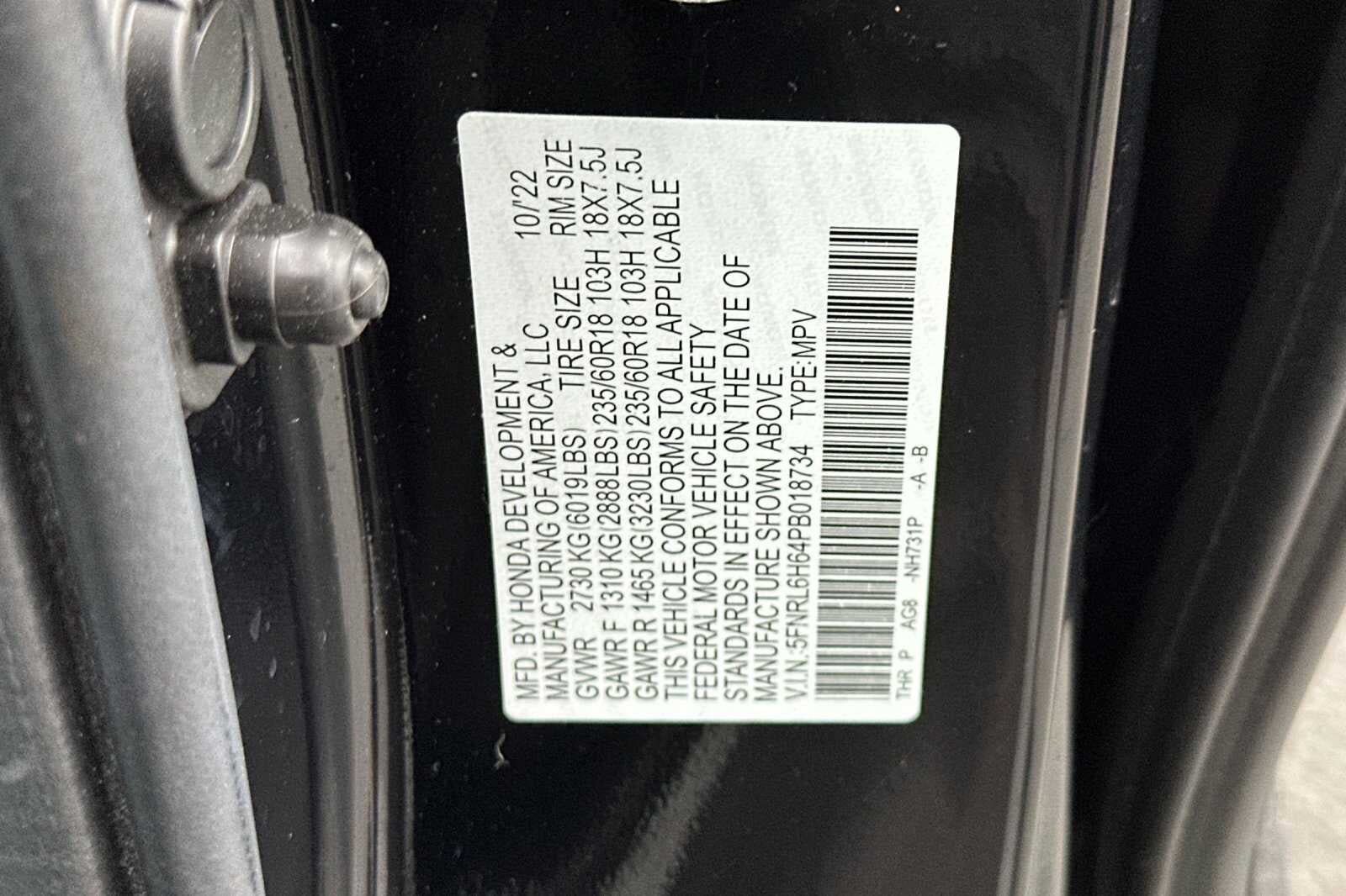 2023 Honda Odyssey EX-L