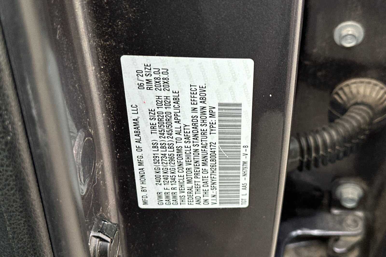 2020 Honda Passport Sport