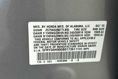 2016 Acura MDX 3.5L 4D Sport Utility
