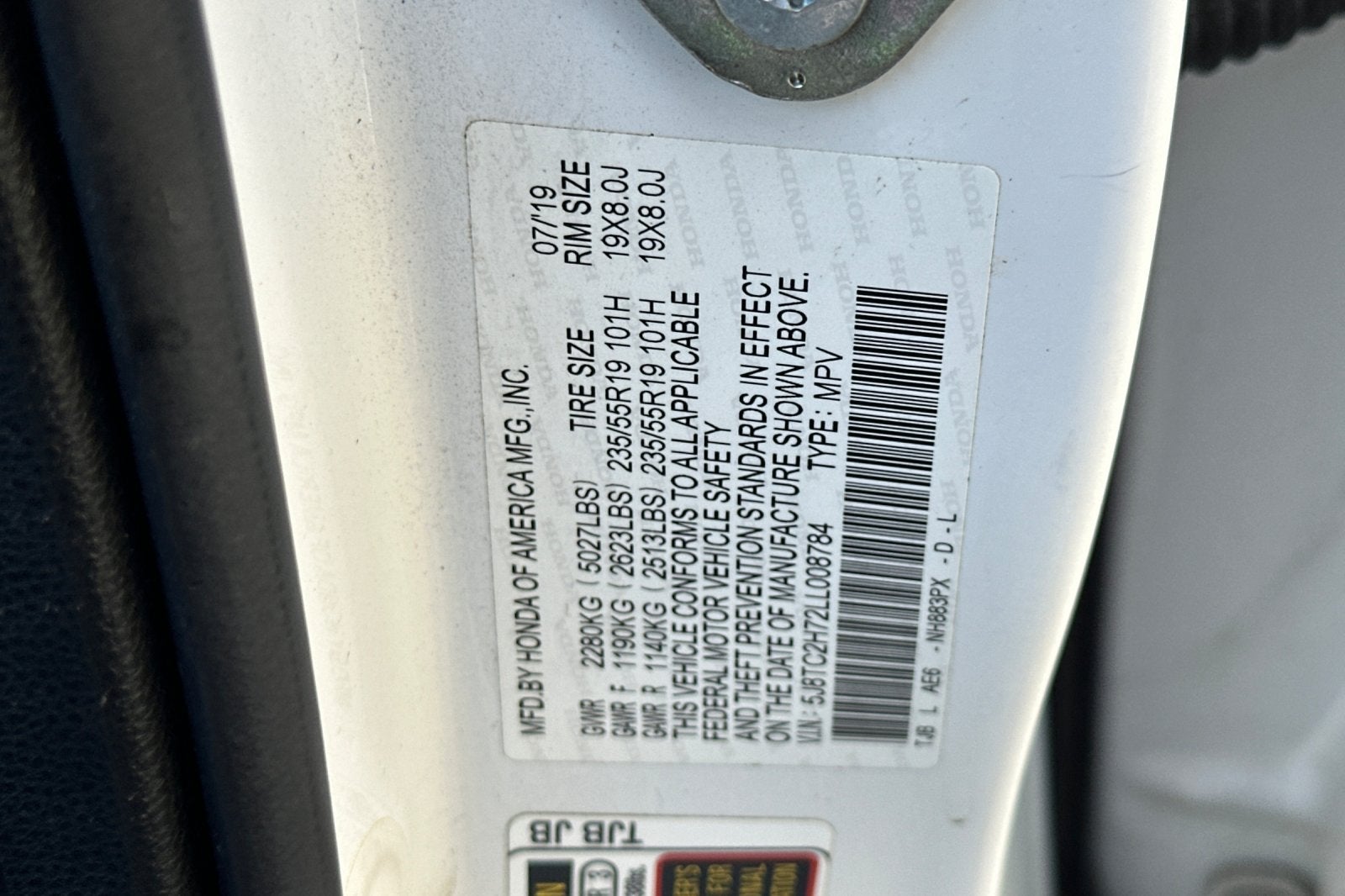 2020 Acura RDX w/Advance Pkg