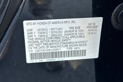 2019 Acura MDX 3.5L 4D Sport Utility