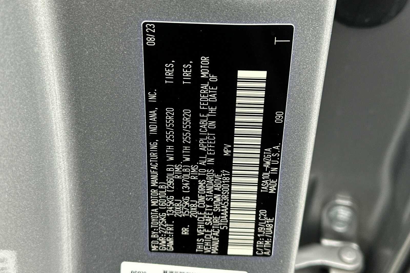 2024 Toyota Grand Highlander Limited 4D Sport Utility