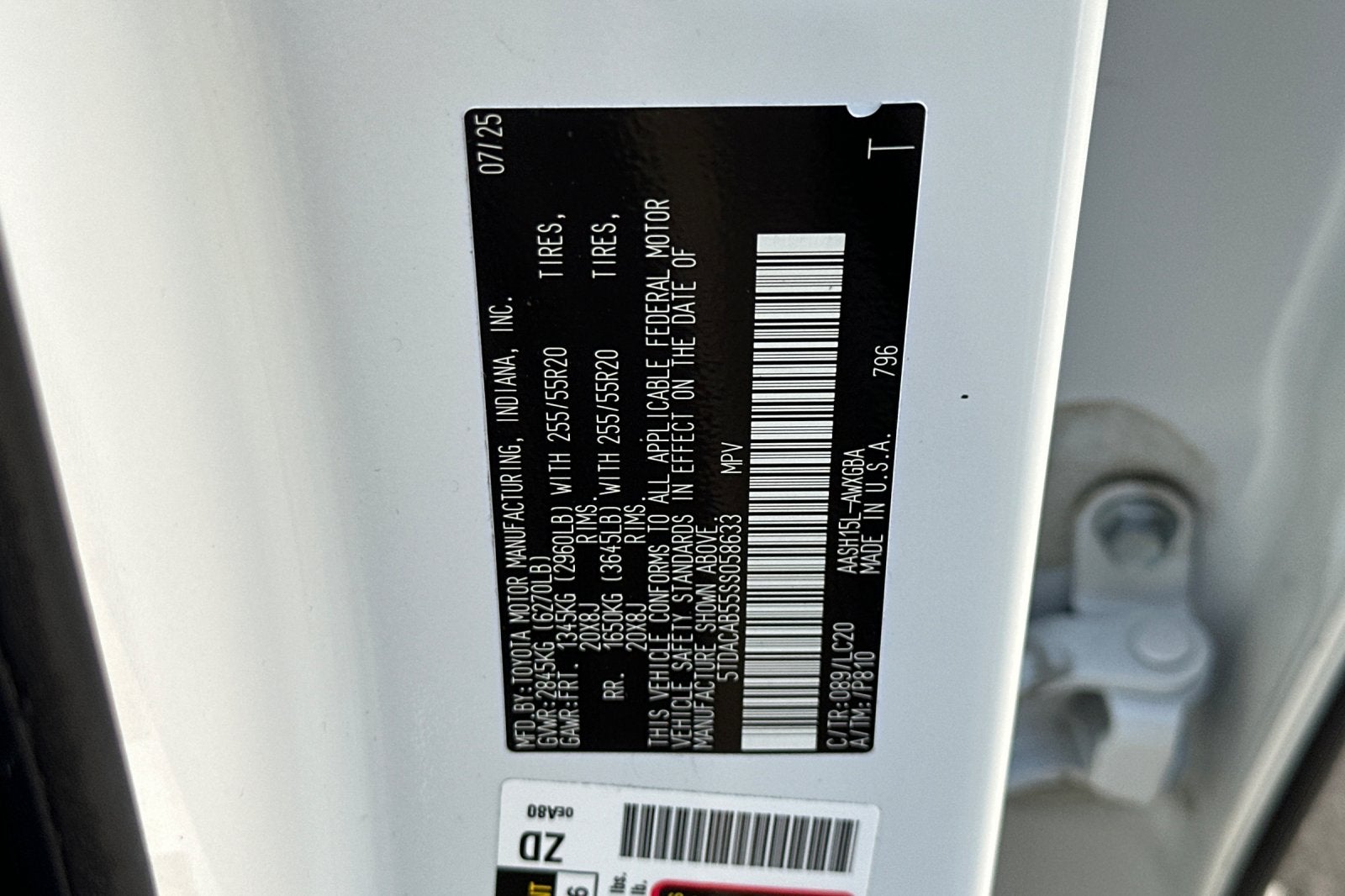 2025 Toyota Grand Highlander Hybrid Limited 4D Sport Utility