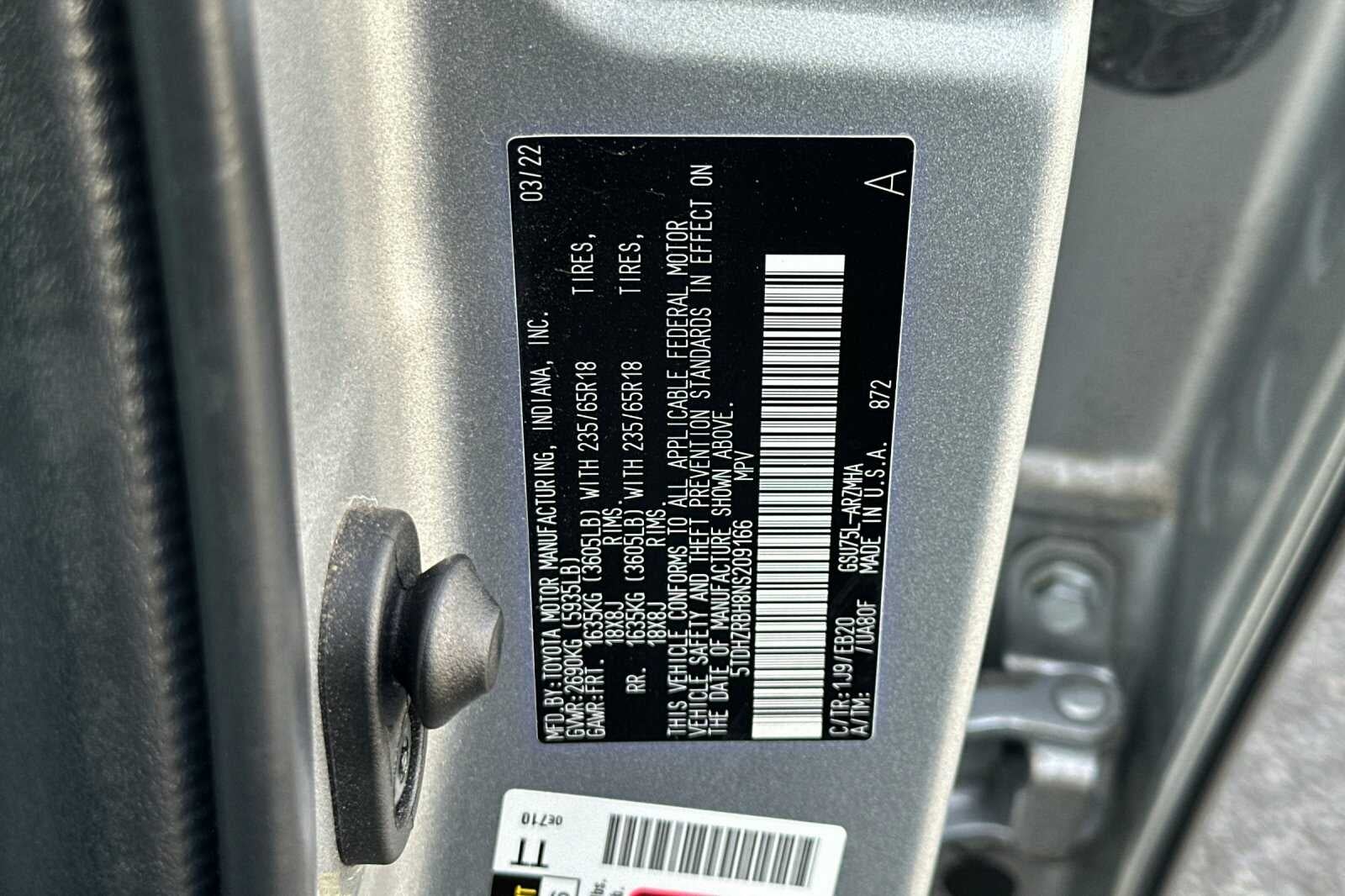 2022 Toyota Highlander XLE