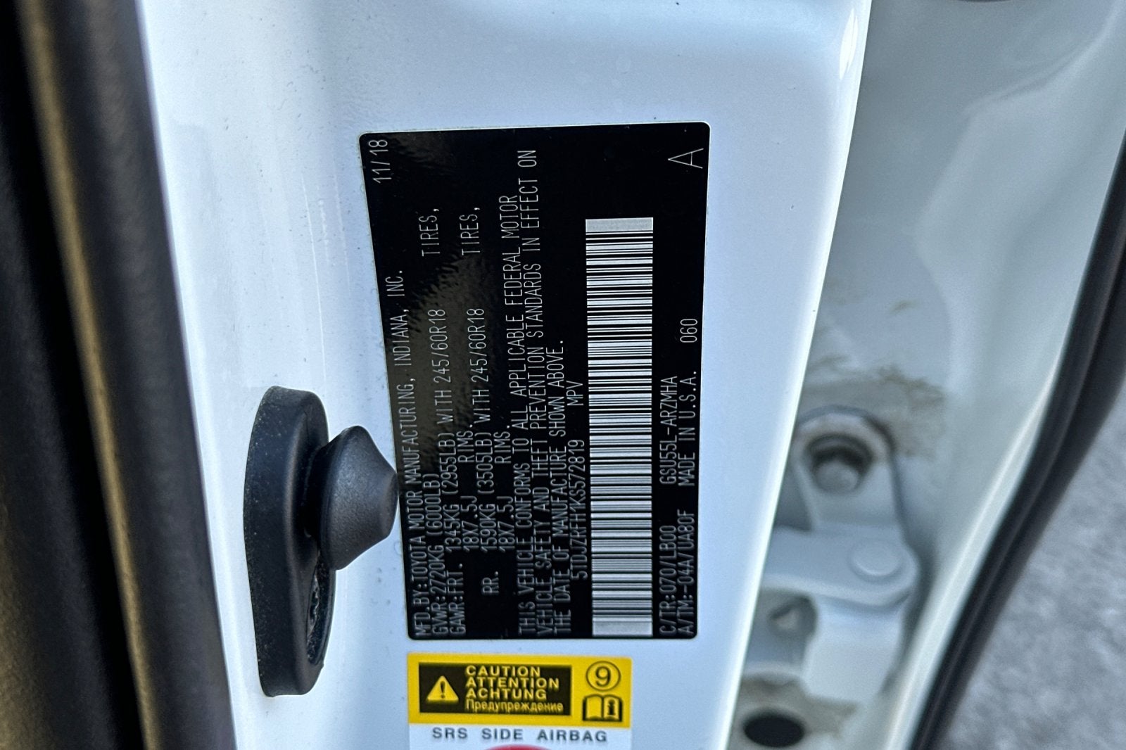 2019 Toyota Highlander XLE