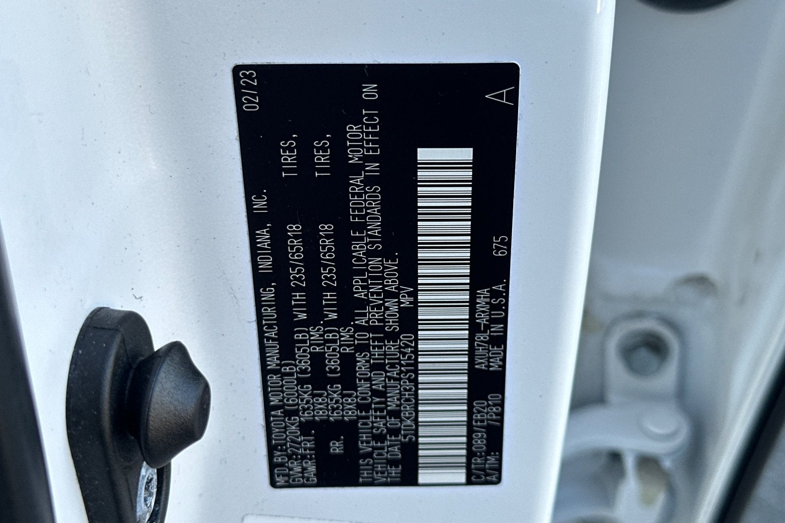 2023 Toyota Highlander Hybrid XLE 4D Sport Utility