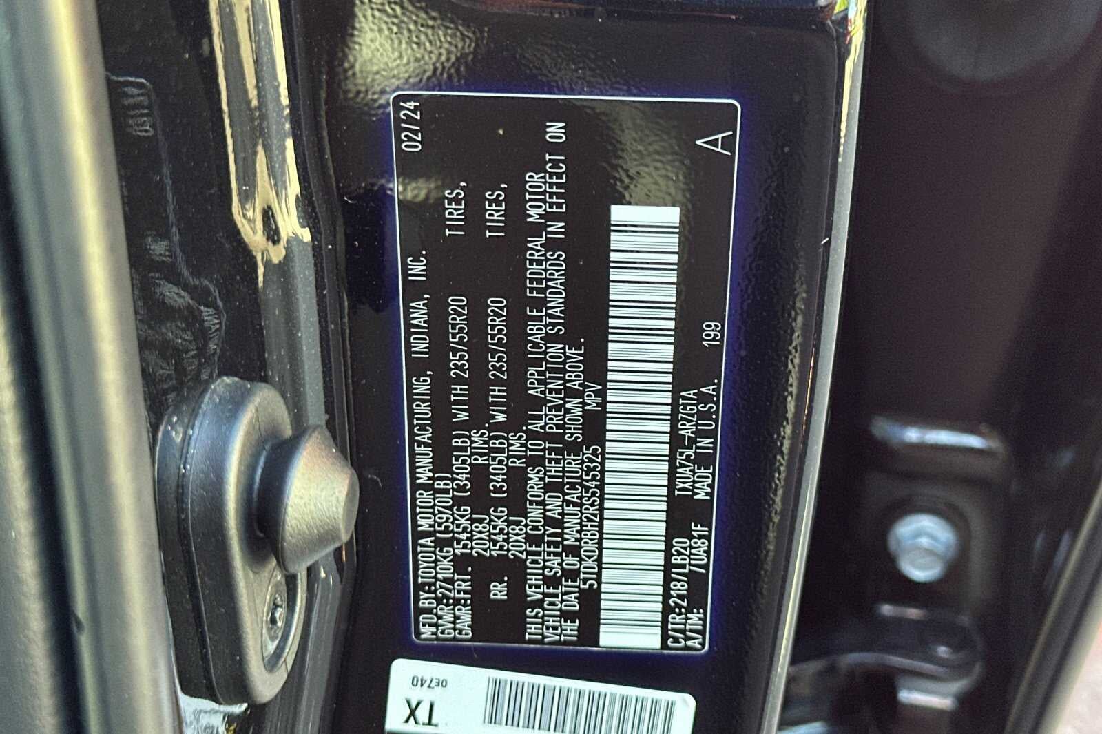 2024 Toyota Highlander Limited 4D Sport Utility