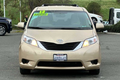 2012 Toyota Sienna LE 4D Passenger Van