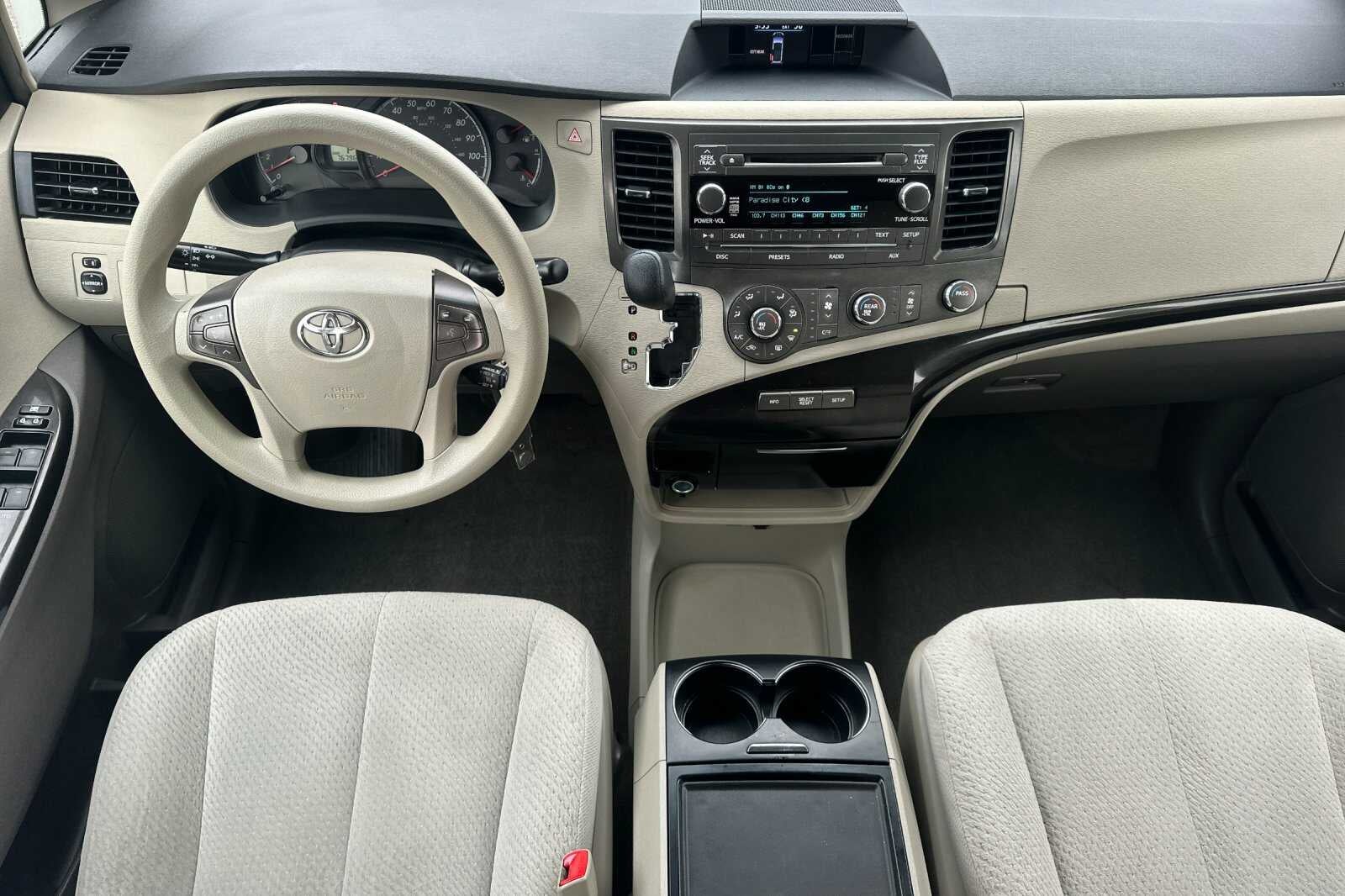 2012 Toyota Sienna LE 4D Passenger Van