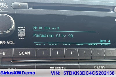 2012 Toyota Sienna LE 4D Passenger Van