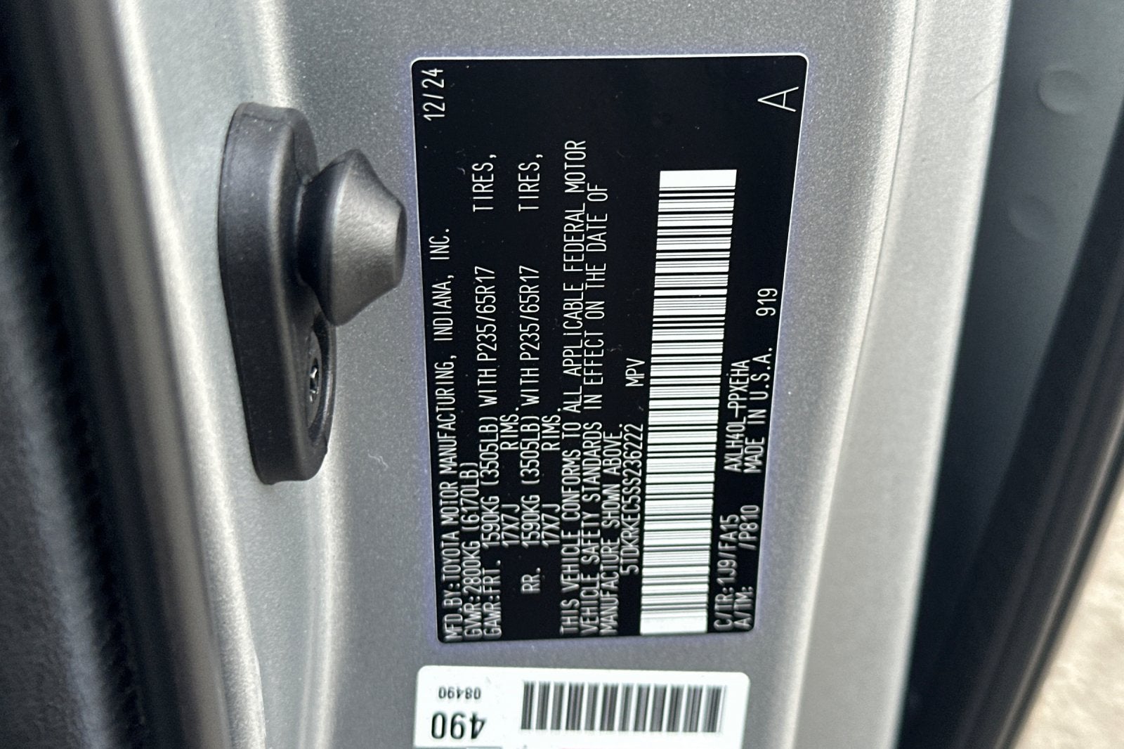 2025 Toyota Sienna LE