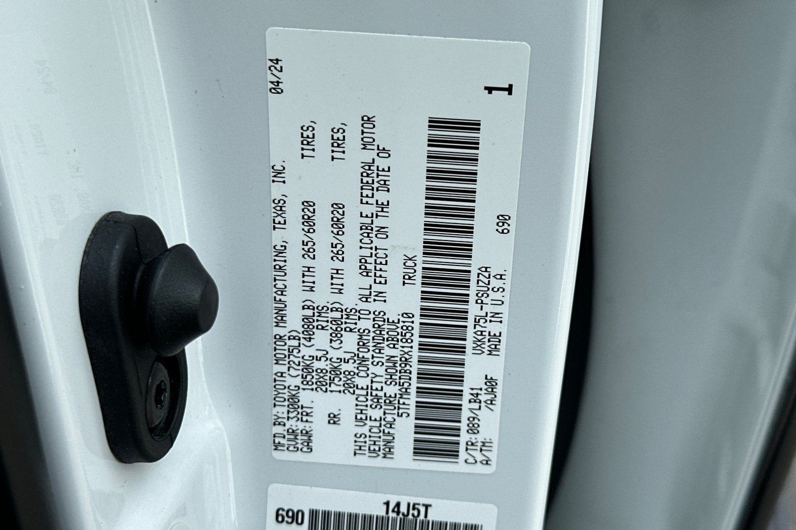 2024 Toyota Tundra 4WD 1794 Edition