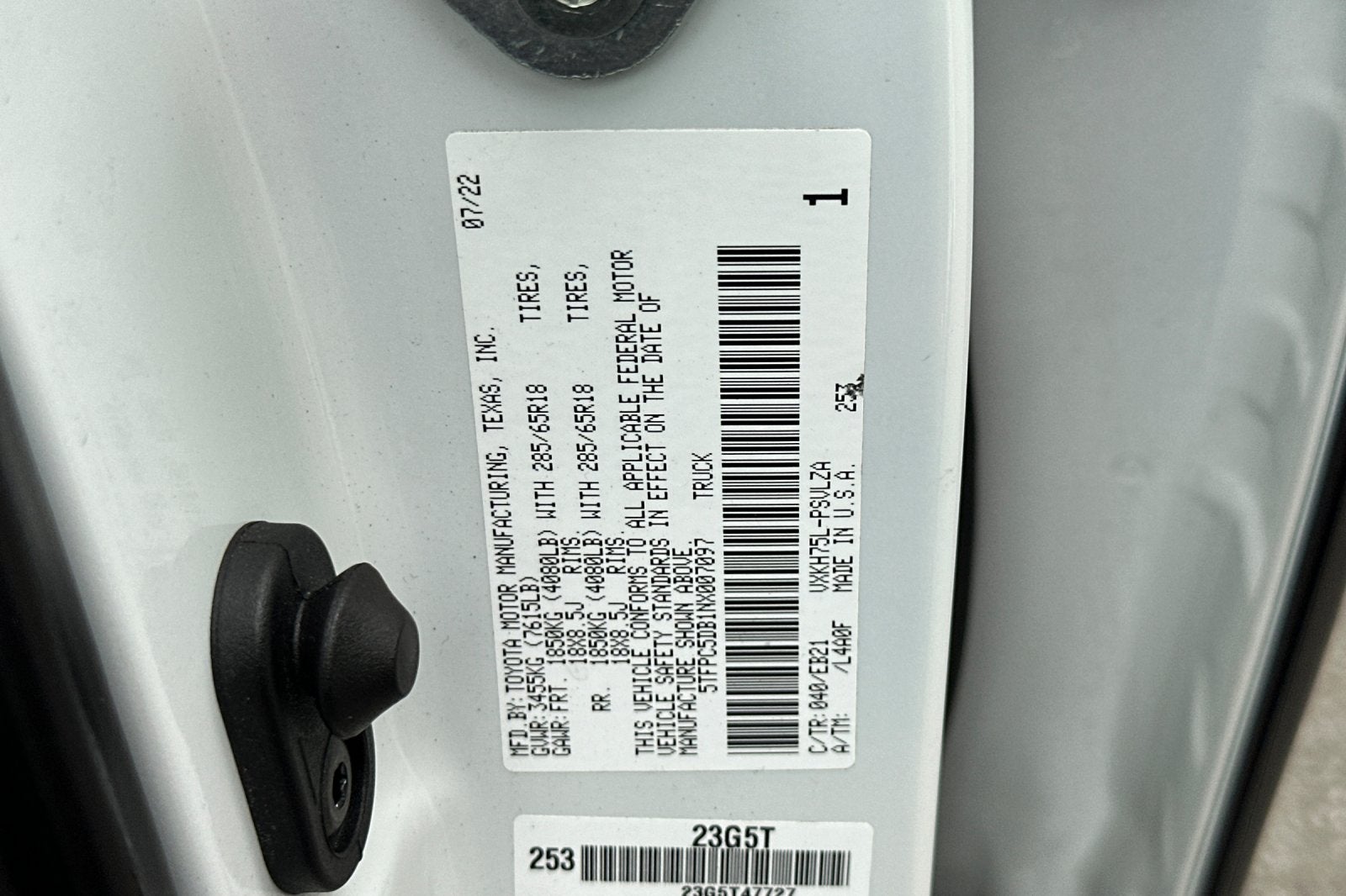 2022 Toyota Tundra 4WD TRD Pro Hybrid