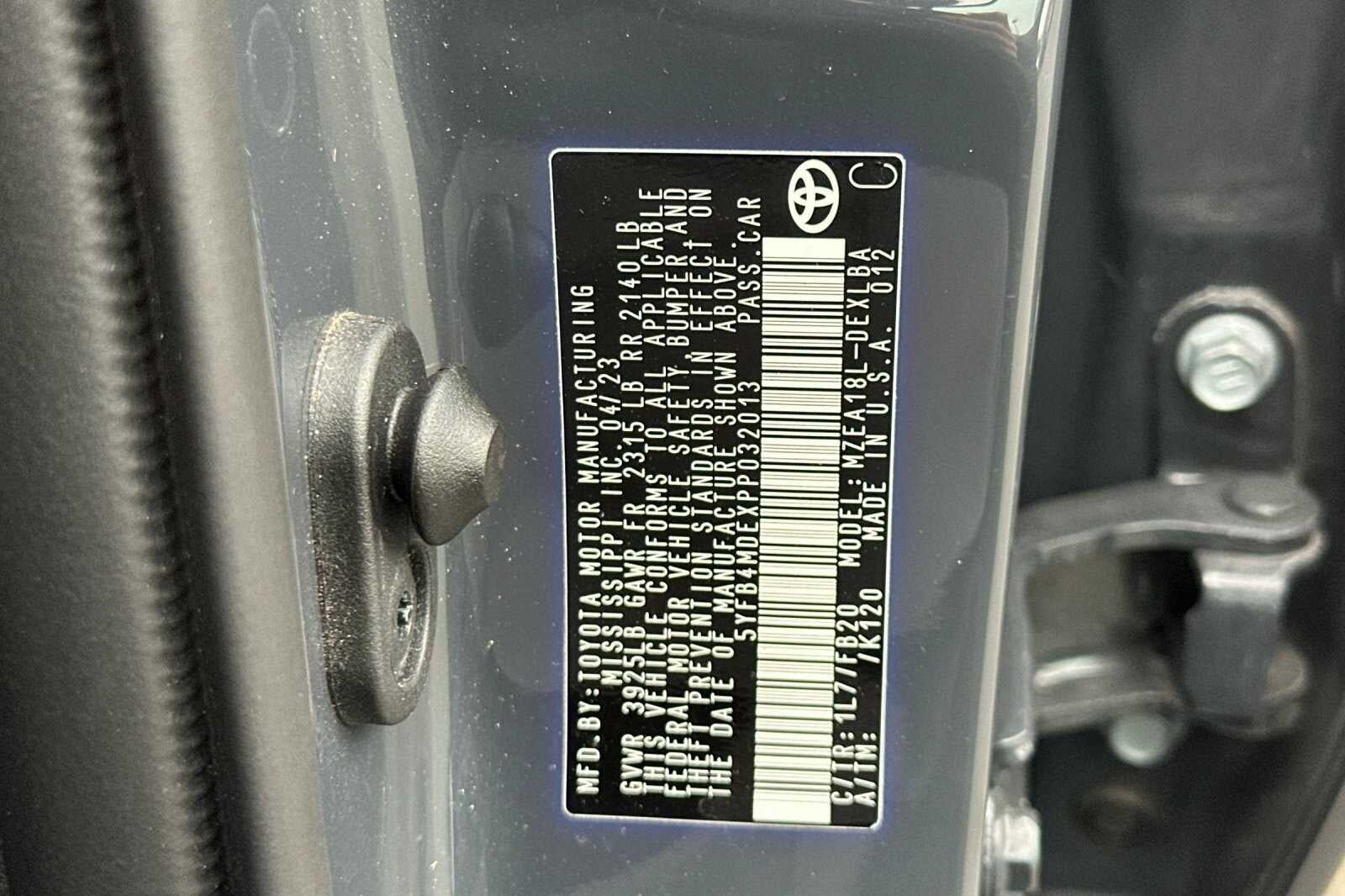 2023 Toyota Corolla LE