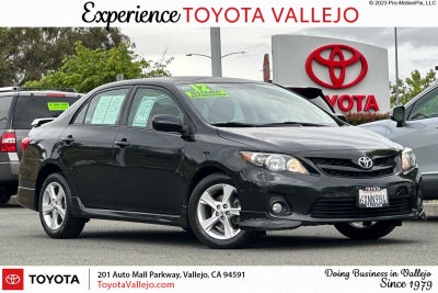 2012 Toyota Corolla S 4D Sedan