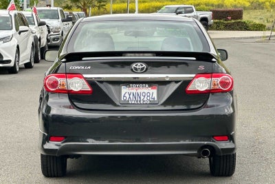 2012 Toyota Corolla S 4D Sedan