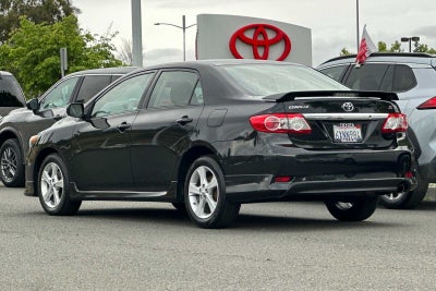 2012 Toyota Corolla S 4D Sedan