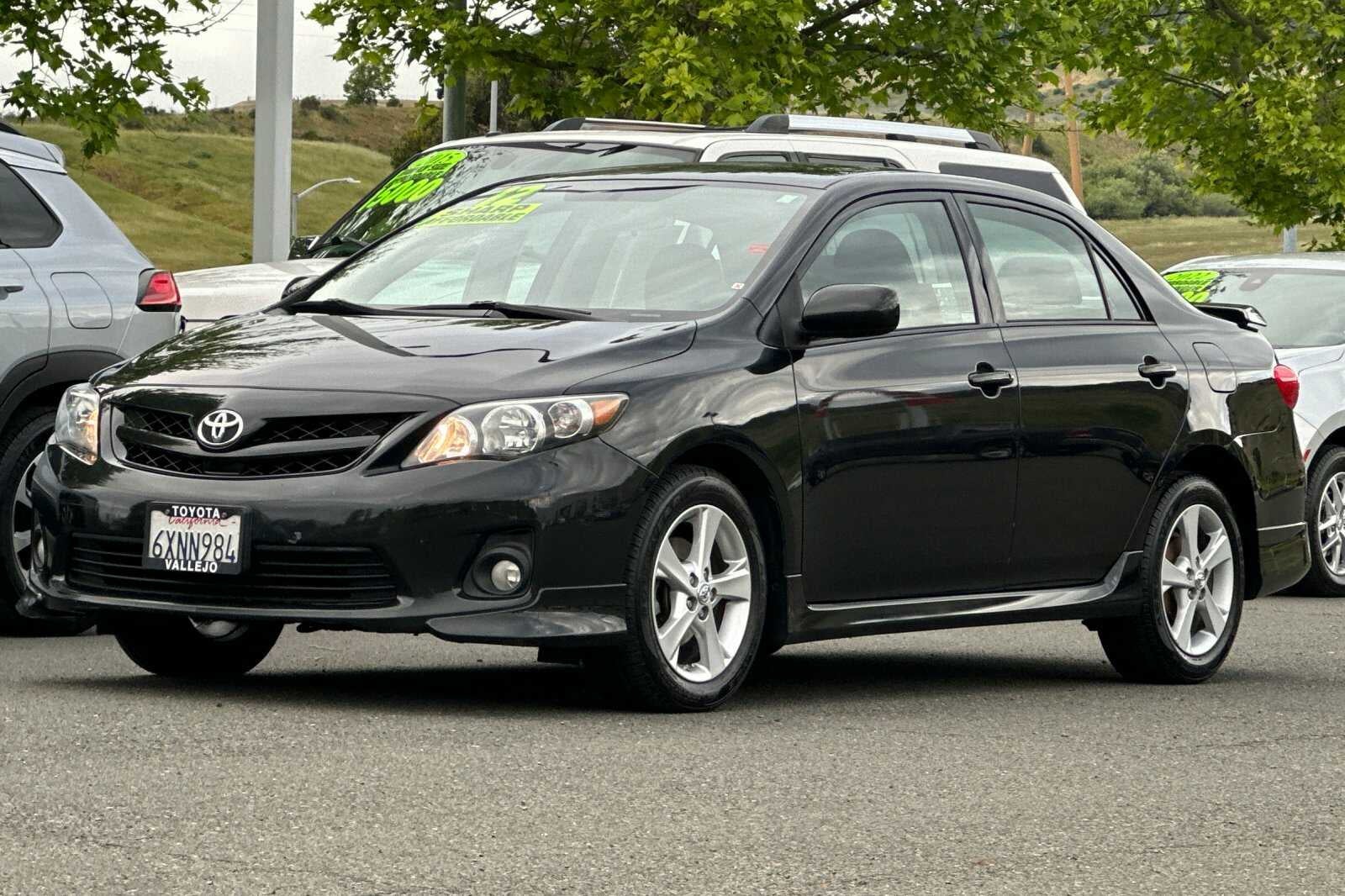 2012 Toyota Corolla S 4D Sedan