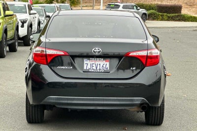2015 Toyota Corolla LE 4D Sedan